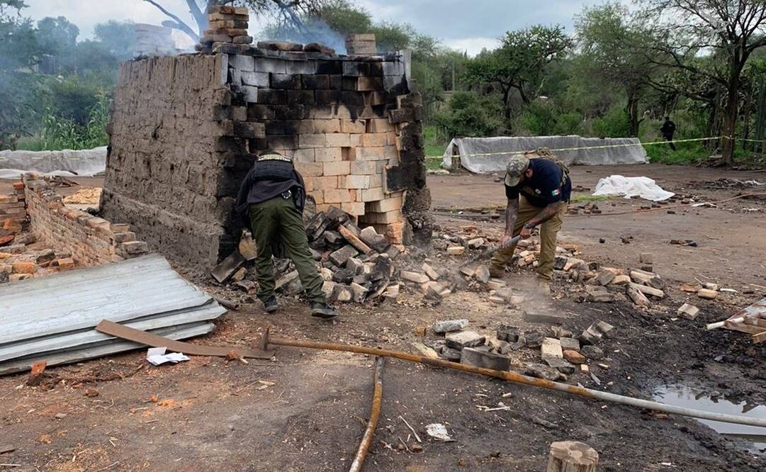 Hallan más restos en domicilio de Lagos de Moreno / Foto: Especial