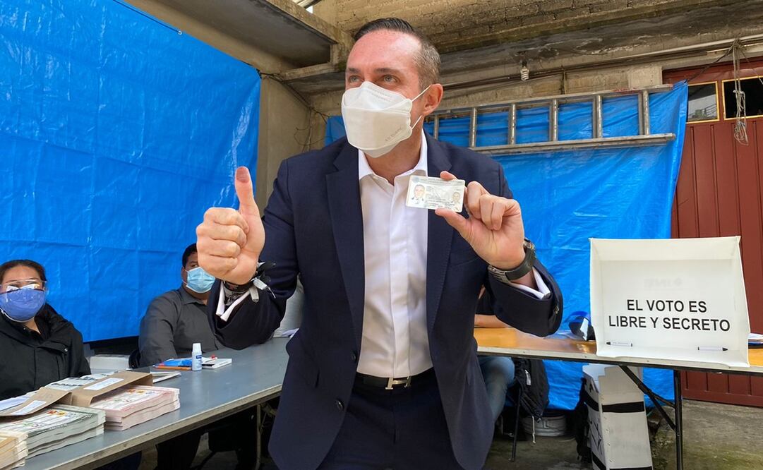 Adrián Ruvalcaba, candidato de la alianza PRI, PAN y PRD a la alcaldía Cuajimalpa. Foto: Especial