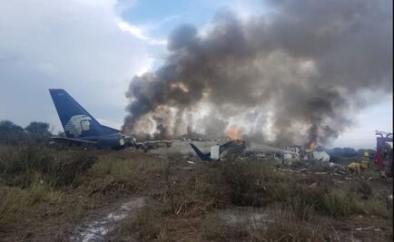 Peña Nieto ordena a Sedena y SCT colaborar en accidente de avión en Durango