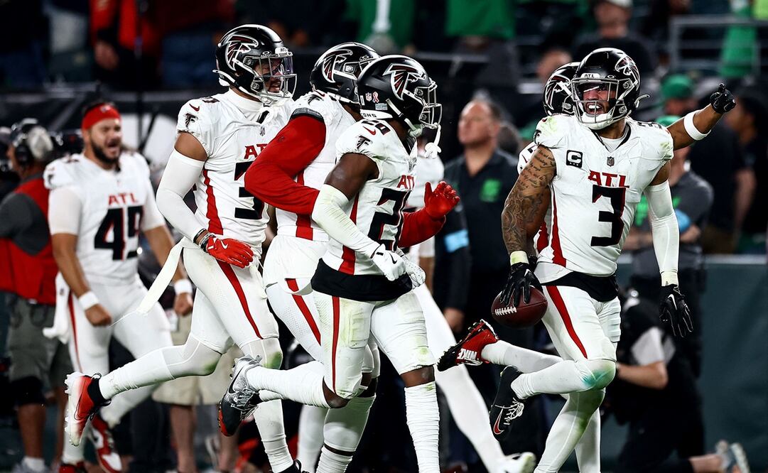 Falcons logra una cerrada victoria ante Philadelphia en la semana 2 de la NFL FOTO: AFP