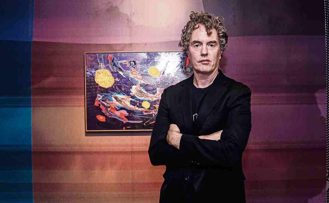 Johan Freeman ha exhibido en Art Basel, museo MOCA y en ISTANBUL’ 74. Foto: Gabriel Pano / EL UNIVERSAL