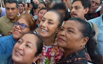 Claudia Sheinbaum llega a Minatitlán para iniciar segunda gira con AMLO