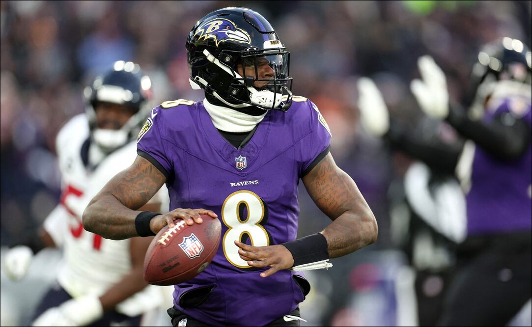 Lamar Jackson y sus Ravens se quedaron a un paso del Super Bowl - Foto: AFP