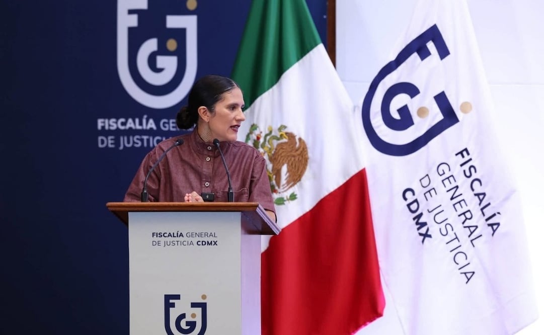 Informe mensual: Transformación y Resultados: la fiscal general, Bertha Alcalde Luján, presentó avances. 22/09/2026. | Foto: Cortesía de la Fiscalía CDMX.