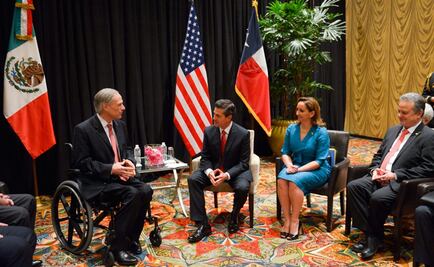 Peña y Abbott reafirman cooperación energética