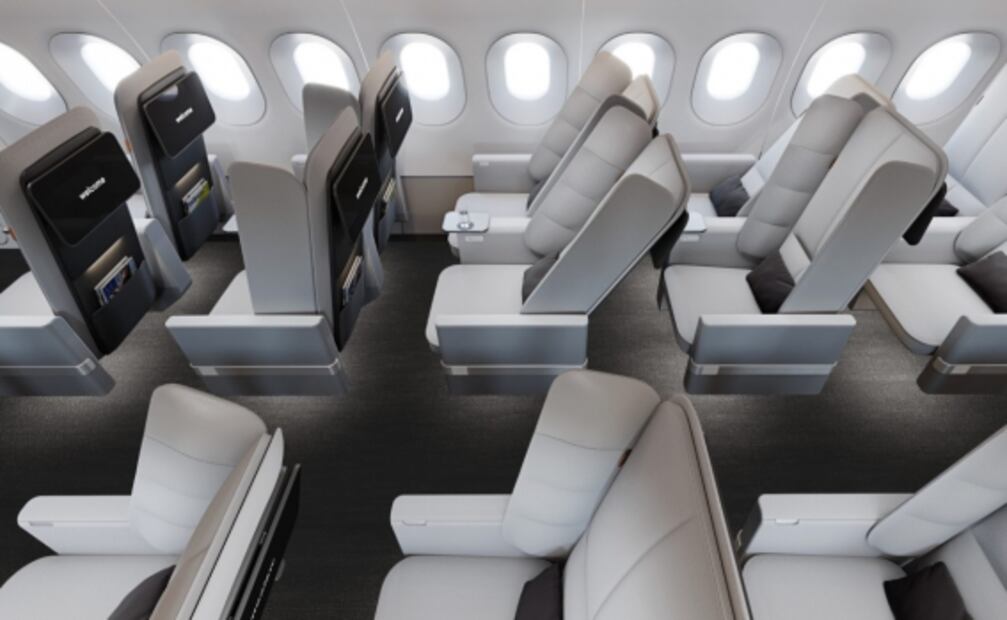 El nuevo asiento de avión que hará más cómodo el vuelo en clase económica