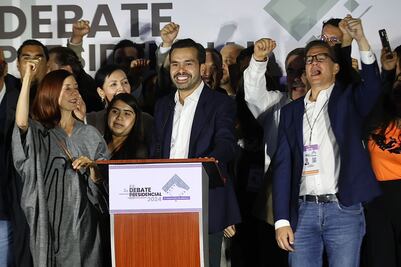 Álvarez Máynez se proclama ganador del Segundo Debate Presidencial; “con respeto a la ley estamos dándole la vuelta al marcador”, dijo