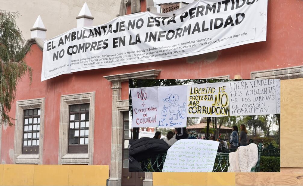 Jardín Hidalgo en el Centro de Coyoacán. Fotos: Eduardo Castañeda | EL UNIVERSAL