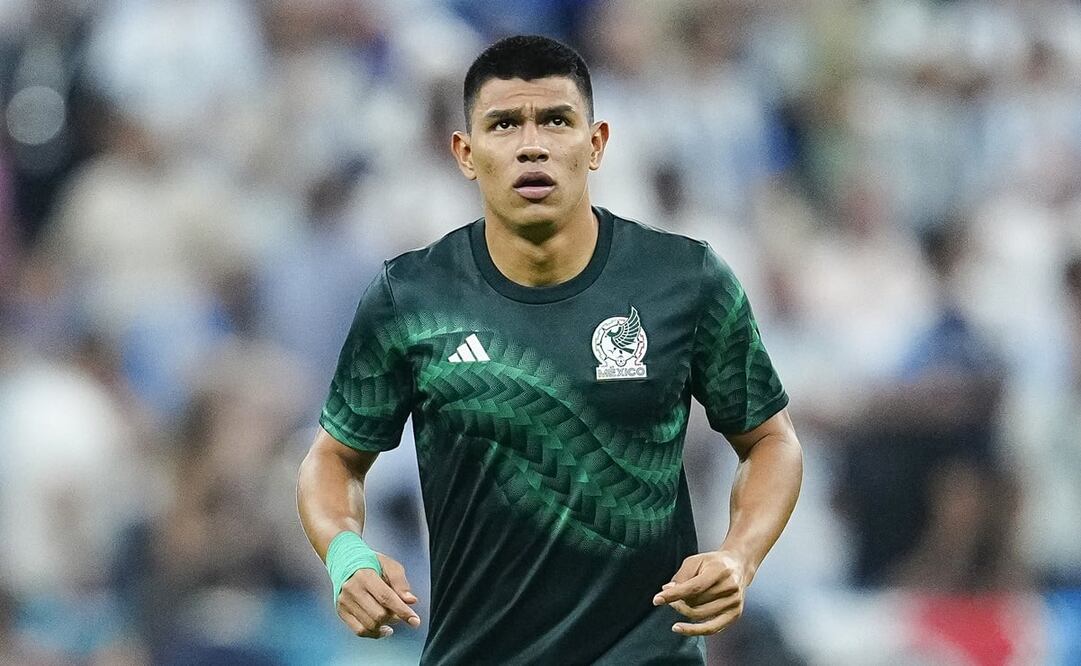 Jesús Gallardo previo a un partido de la Selección Mexicana en Qatar 2022 - FOTO: Imago7