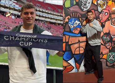 Flavio Cobolli vivió de cerca la pasión de la lucha libre y el futbol; apoyó a Chicharito Hernández
