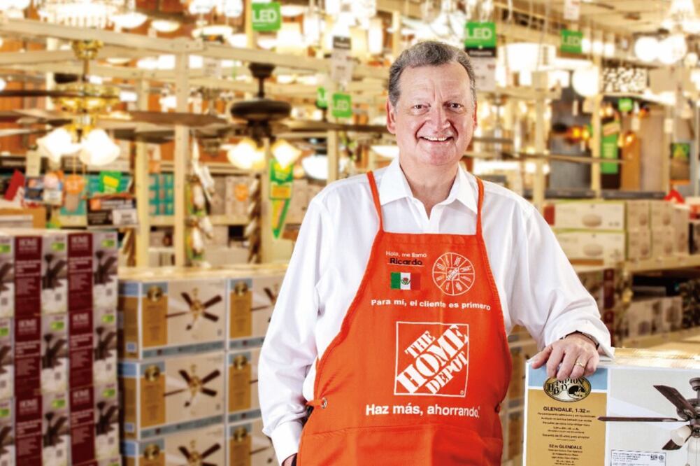 Ricardo Saldívar Director general de The Home Depot México (CORTESÍA)