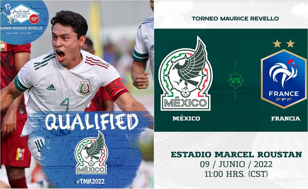 ¿Cuándo y dónde ver el México vs Francia en las semifinales del Esperanzas de Toulon? / FOTO: ESPECIAL 