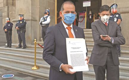 Orozco presenta una controversia constitucional 