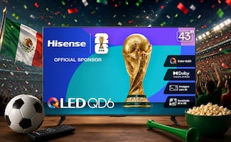 Amazon México: vive las finales del Mundial 2026 con la Hisense 4K de 43 pulgadas; cómprala en menos de 4 mil 500 pesos