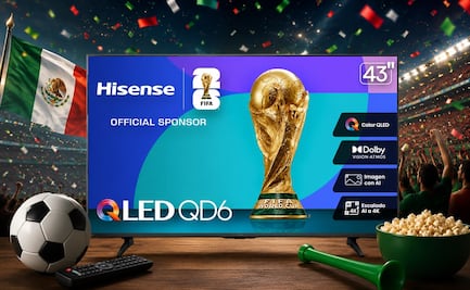 Amazon México: vive las finales del Mundial 2026 con la Hisense 4K de 43 pulgadas; cómprala en menos de 4 mil 500 pesos