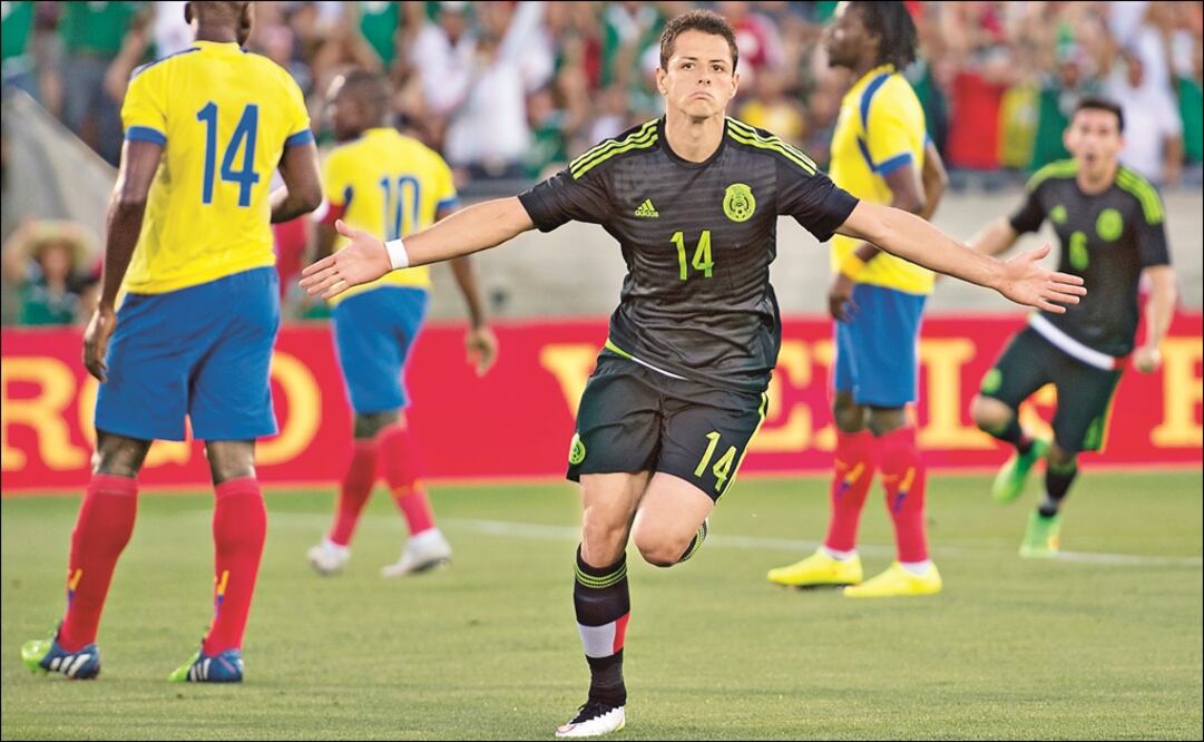 México vs Ecuador del 2015. Foto: Imago 7