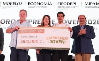 Morelos destina 30 mdp a proyectos de jóvenes emprendedores; 300 beneficiarios recibirán 100 mil pesos