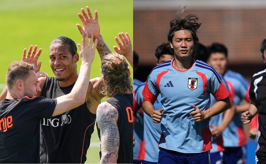 Países Bajos y Japón en entrenamiento, previo a su debut en el Mundial de 2026 - Fotos: AP