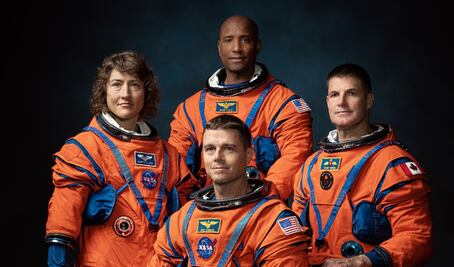 Conoce a la tripulación de la NASA que viajará a la Luna, tras 50 años de su último viaje