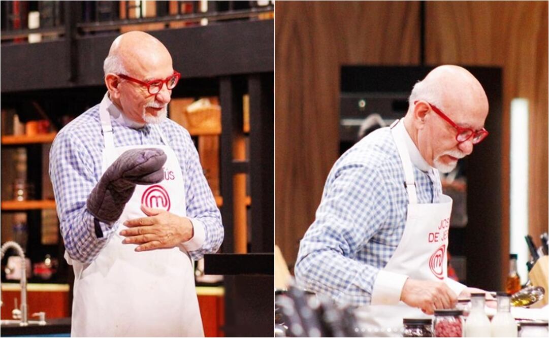 Padre José de Jesús se convirtió en el quinto eliminado de "MasterChef Celebrity".
Fotos: Instagram