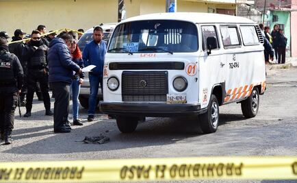 Asesinan a joven por oponerse a asalto en combi de Ecatepec