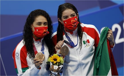 Alejandra Orozco y Gabriela Agúndez han pensado en subastar su medalla, por falta de apoyos económicos
