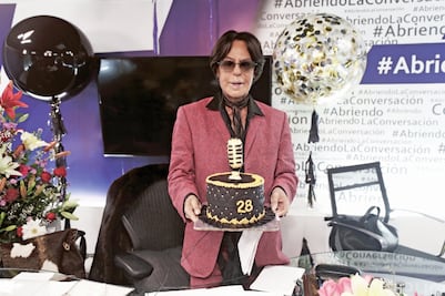 Palacios festeja 28 años de "Salud" al aire   