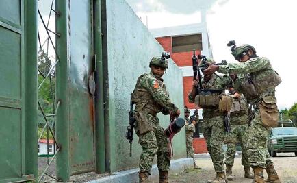 Para el Mundial, Ejército de México se entrena contra terrorismo