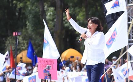 Anabell Ávalos cierra campaña en Tlaxcala; ofrece cogobierno al PAN y PRD