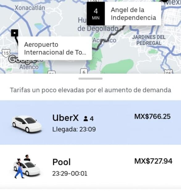 Cuánto cuesta trasladarte al Aeropuerto de Toluca desde la Ciudad de México