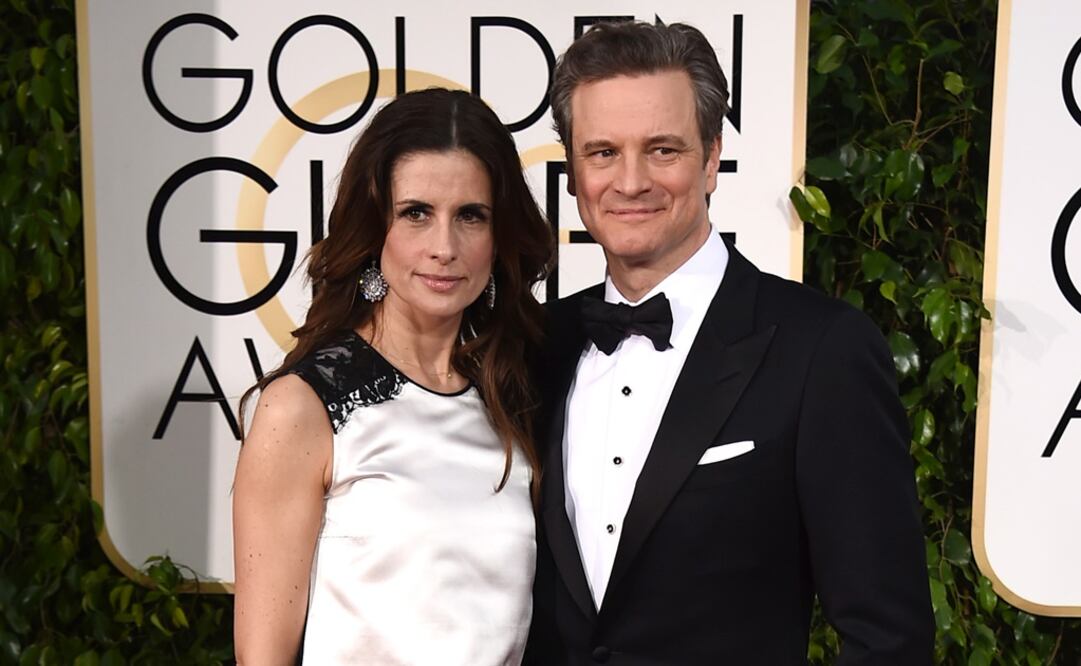 Livia Giuggioli y Colin Firth. Foto: Archivo 