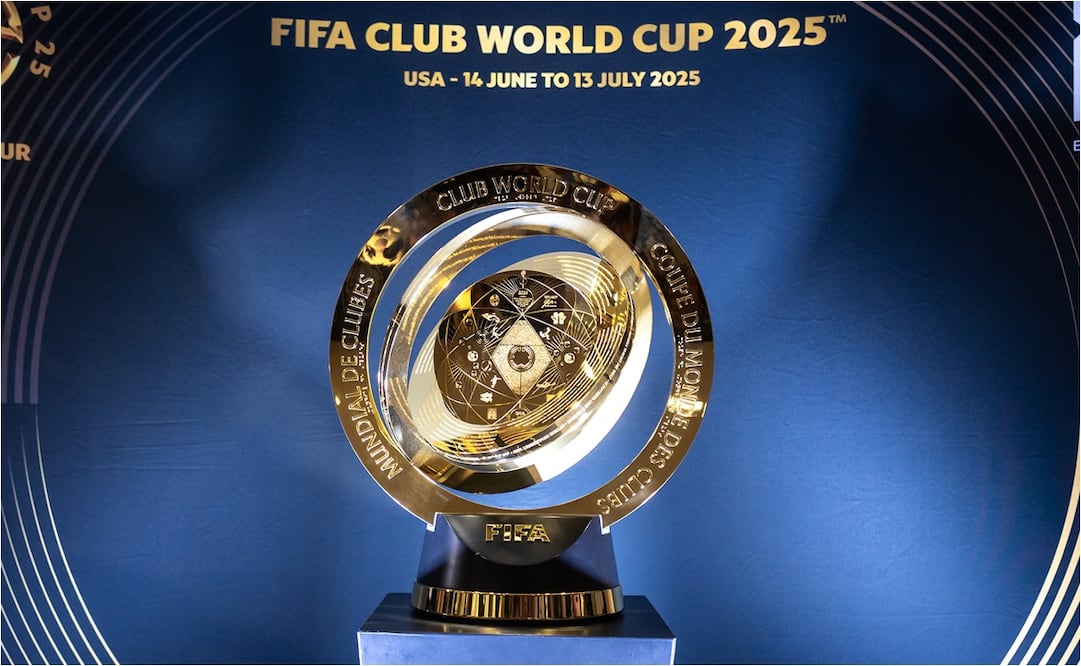 Este será el trofeo que se lleve el campeón del Mundial de Clubes. FOTO: EFE
