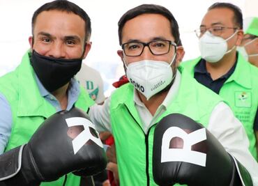 De ganar elecciones, Romo promete Academia de Box "Juan Manuel Márquez"