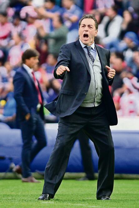 El polémico técnico insiste en que jamás cambiará su forma de ser (JAIME LÓPEZ. JAM MEDIA)