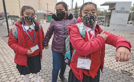 Regresan a clases contentos; "nos sabemos cuidar"