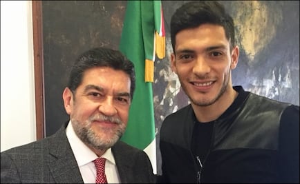 Embajador en Portugal recibe a Raúl Jiménez