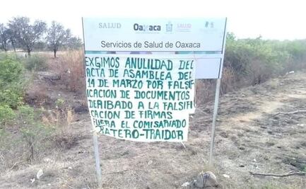 Comuneros de Oaxaca rechazan parque industrial del Interoceánico