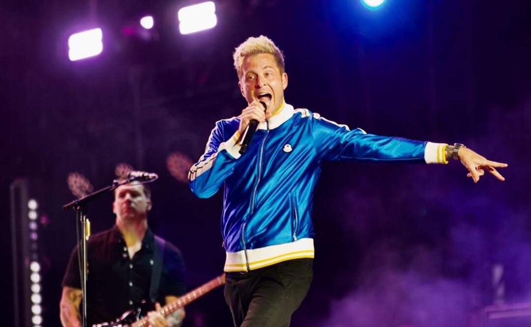 One Republic en el escenario del Tecate Emblema 2023. Foto: GERMÁN ESPINOSA/ EL UNIVERSAL.