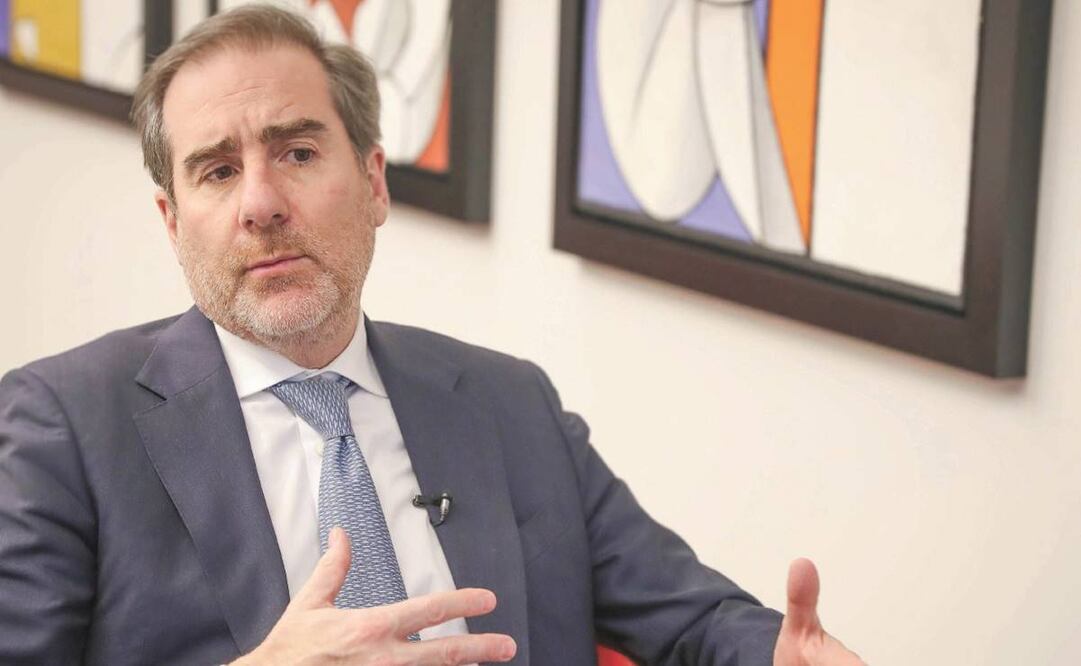 Director general de Santander México, Héctor Grisi / Archivo. EL UNIVERSAL 