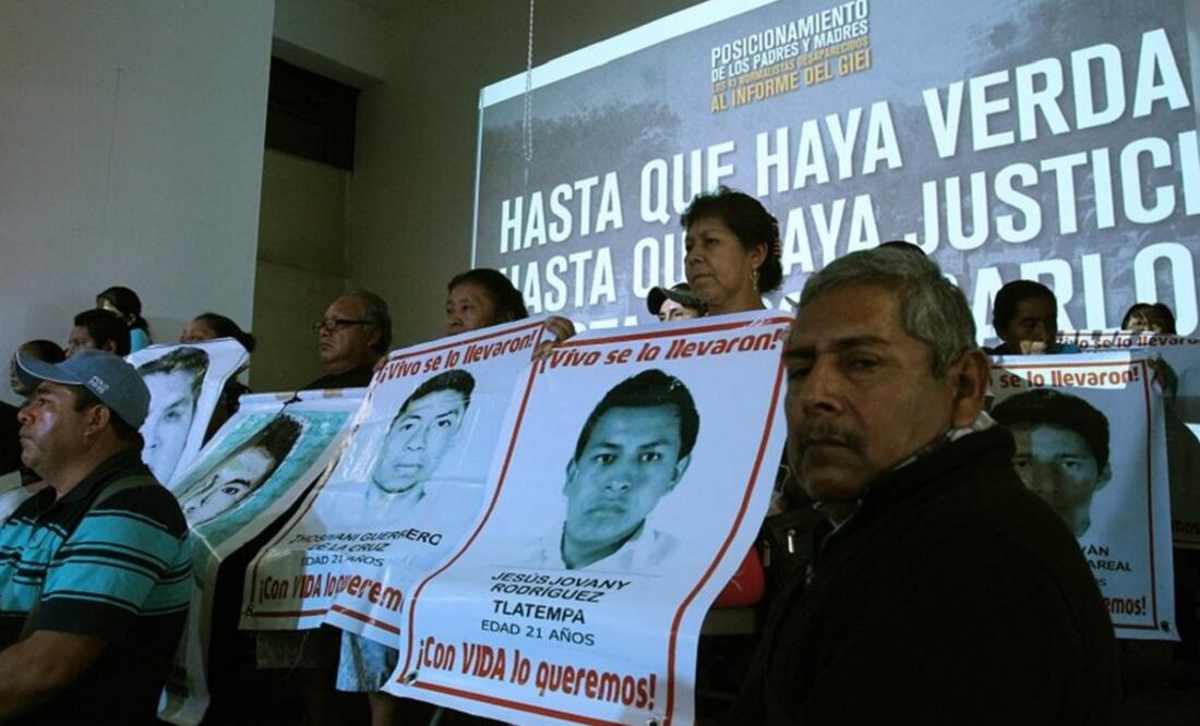 The report of the Expert Group of the IACHR confirmed the involvement and alleged responsibility of the municipal police of Cocula and Iguala and organized crime. (Photo: Archive / EL UNIVERSAL)
