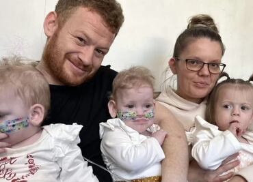 Trillizas rompen récord Guinness como las bebés más prematuras del mundo