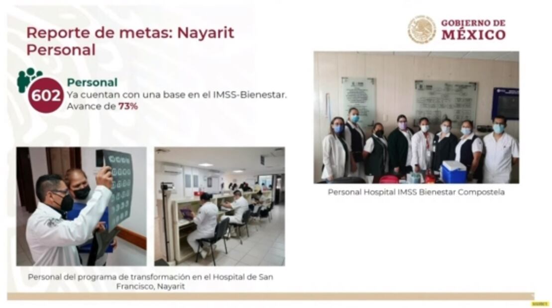 Director del IMSS presenta avances del Plan de Salud Bienestar y de salud materna 