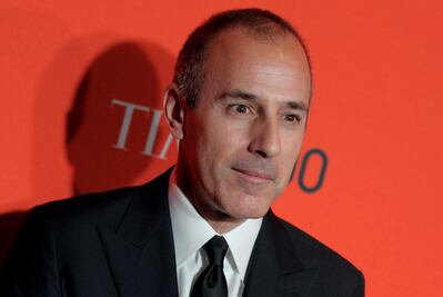 Matt Lauer, la estrella de NBC News, acusado de acoso sexual y despedido