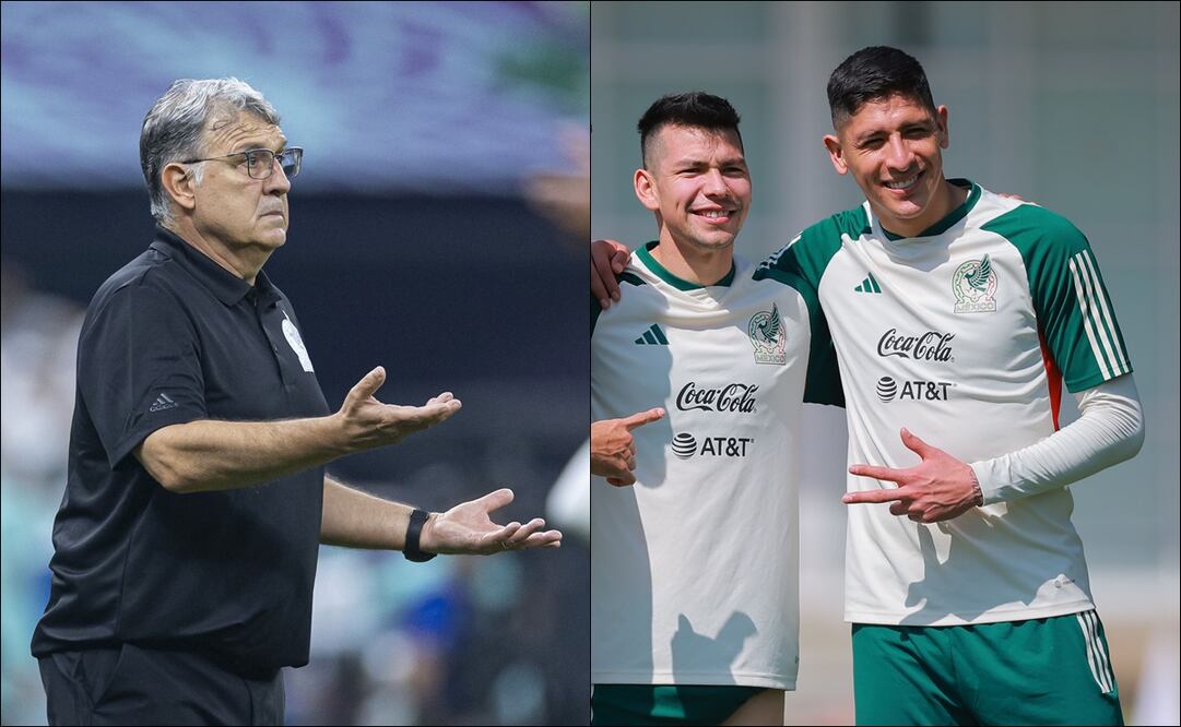 Gerardo Martino respondió a las palabras en su contra de Hirving Lozano y Edson Álvarez / FOTOS: Imago7