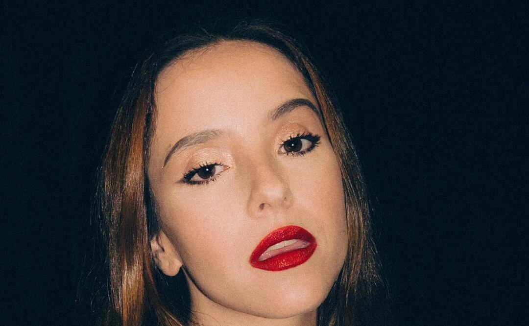 Evaluna Montaner con maquillaje. Fuente: instagram @evaluna