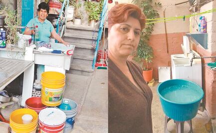 Sin agua, Atizapán y Naucalpan