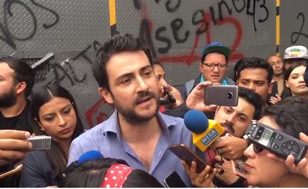 Llega marcha a Segob por estudiantes asesinados en Jalisco