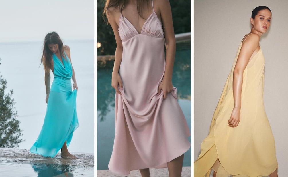 Si la boda es de día, estos son los mejores colores para usar. Foto: Zara