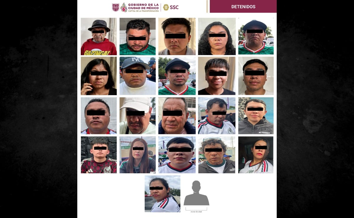 SSC reporta 26 detenidos durante México vs Chequia y festejos en Reforma