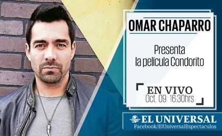 Charla con Omar Chaparro en EL UNIVERSAL